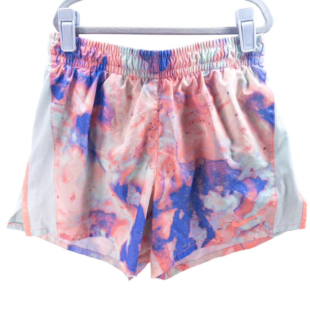 Nike Dri‎ Fit Running Shorts Kids Large Colorful Athletic Activewear